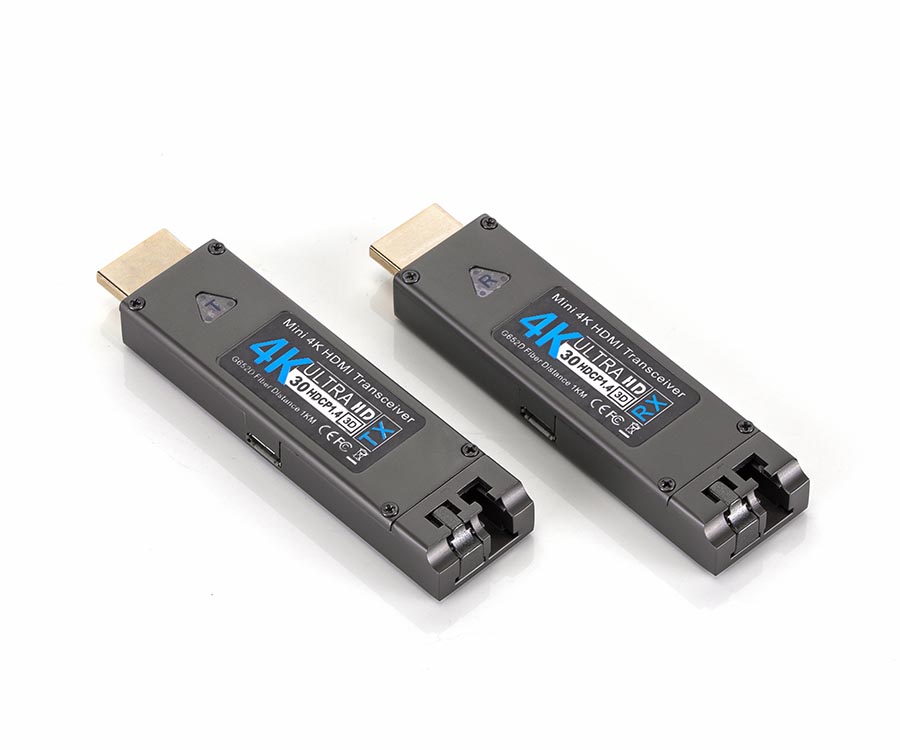 Mini HDMI 1.4 Video to Fiber Optical Converter,4K 30Hz
